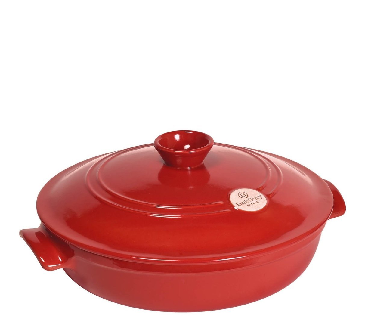 product image - Жаровня Emile Henry Cookware, об'єм 3,2 л, червоний