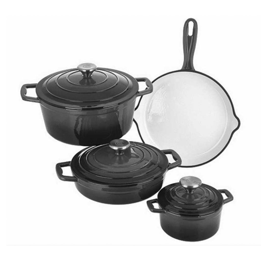 product image - Набір посуду Carl Schmidt Sohn XANTEN, темно-сірий, 4 шт