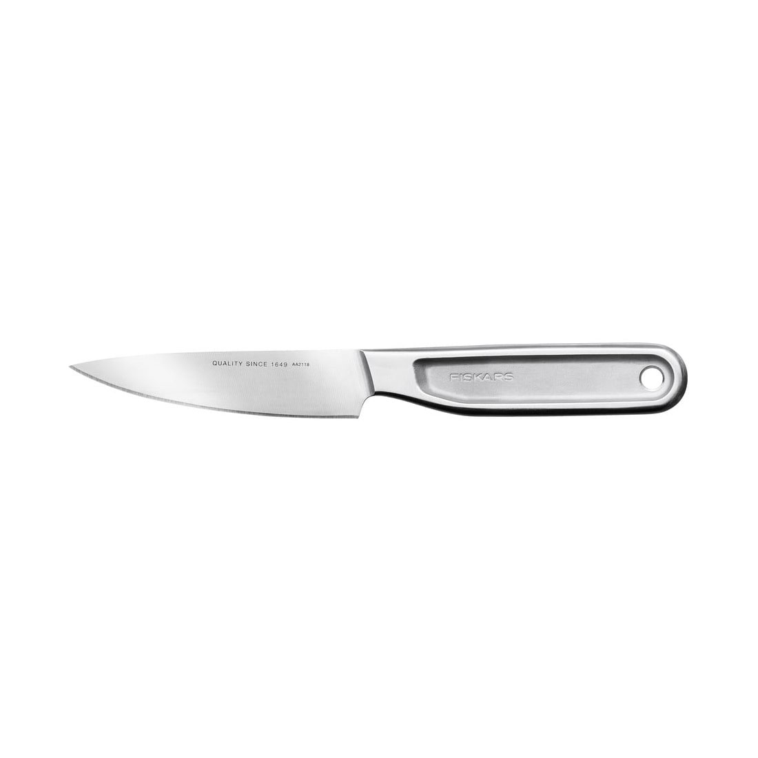 product image - Ніж для овочів Fiskars All Steel, довжина 10 см, сріблястий
