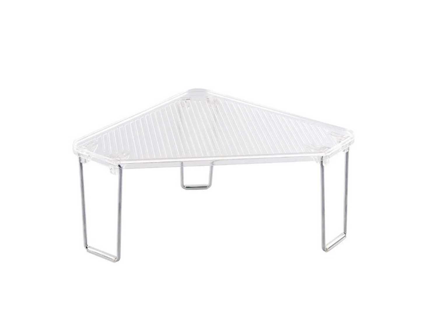 product image - Полиця кутова модульна для кухні iDesign LINUS, 34,3х2,5х25,4 см, сріблястий