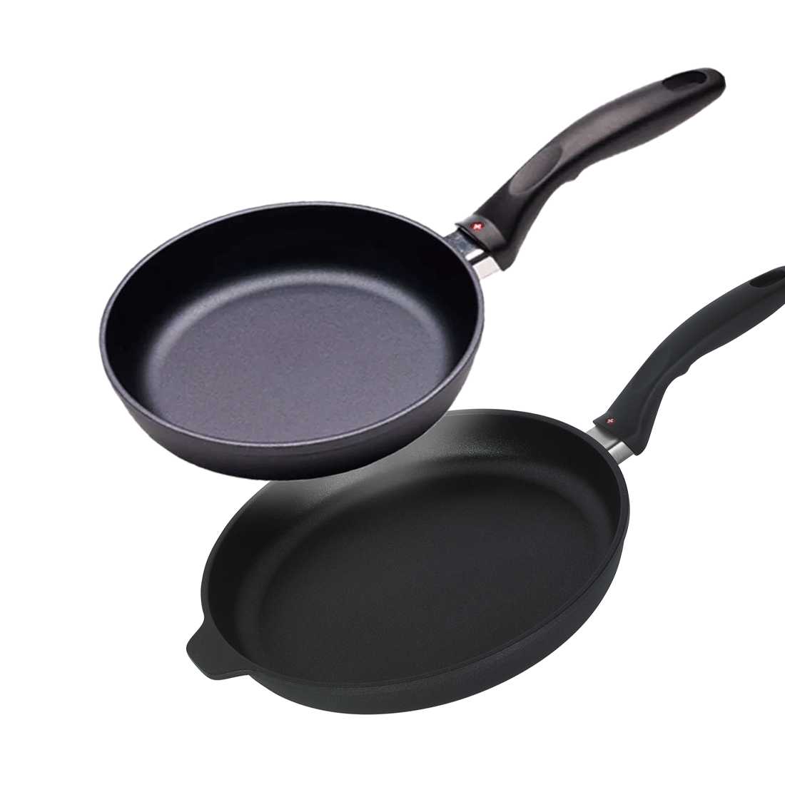 product image - Набір сковорідок Swiss Diamond XD INDUCTION, діаметр 20 см і 28 см, чорний