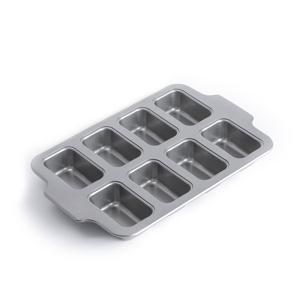 product image - Форма для випікання кексів KitchenAid, на 8 порцій, сірий