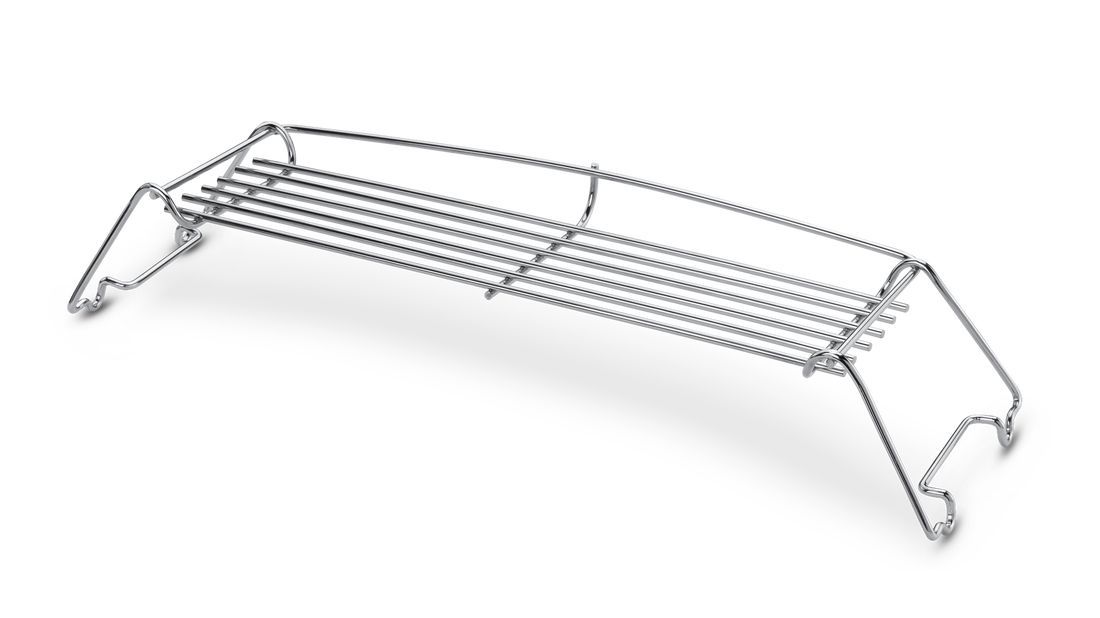 product image - Решітка додаткова для грилів Weber Q2000, 44,9х13,3х8,5 см, сріблястий