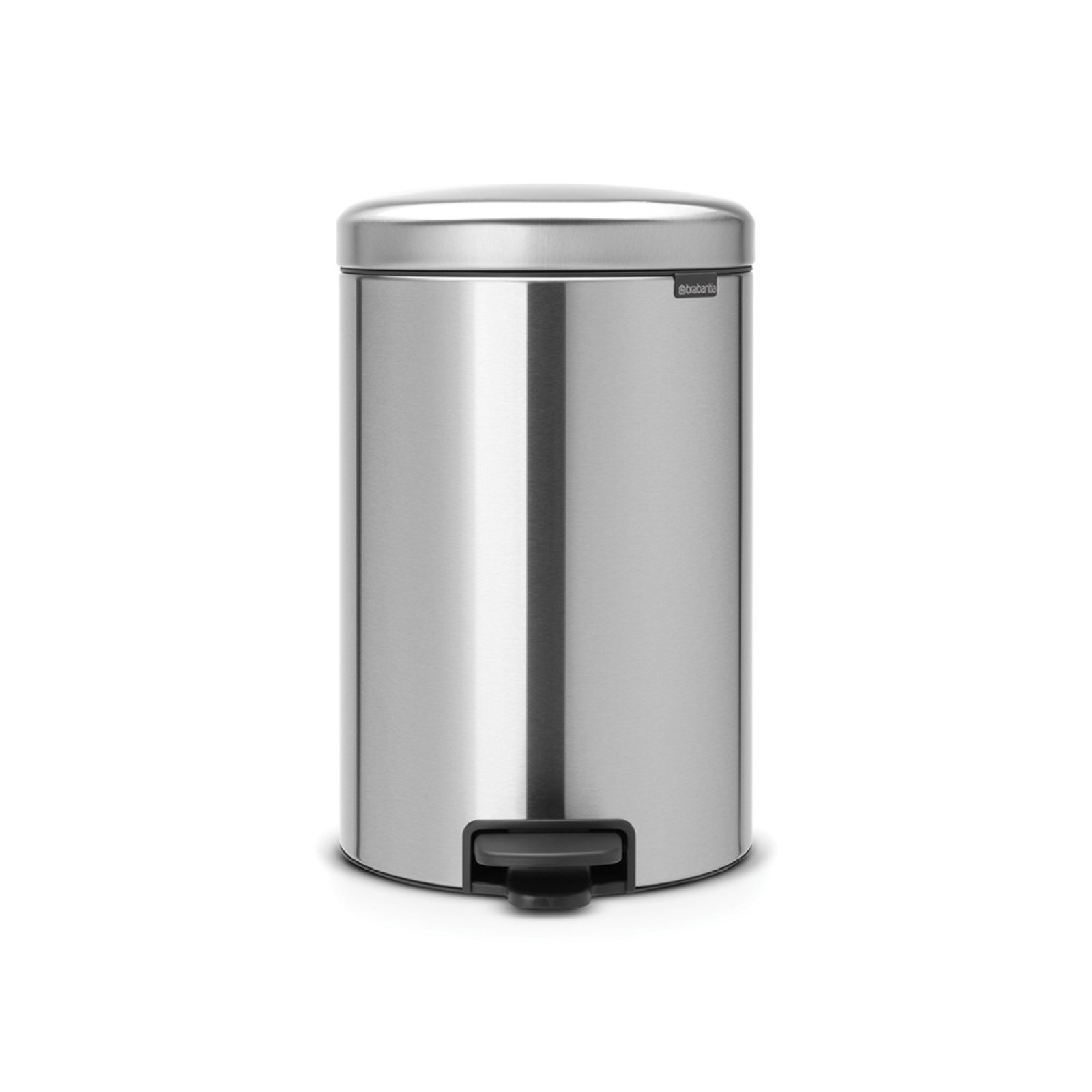 product image - Бак для сміття Pedal Bin NewIcon Brabantia, об'єм 20 л, сталевий матовий