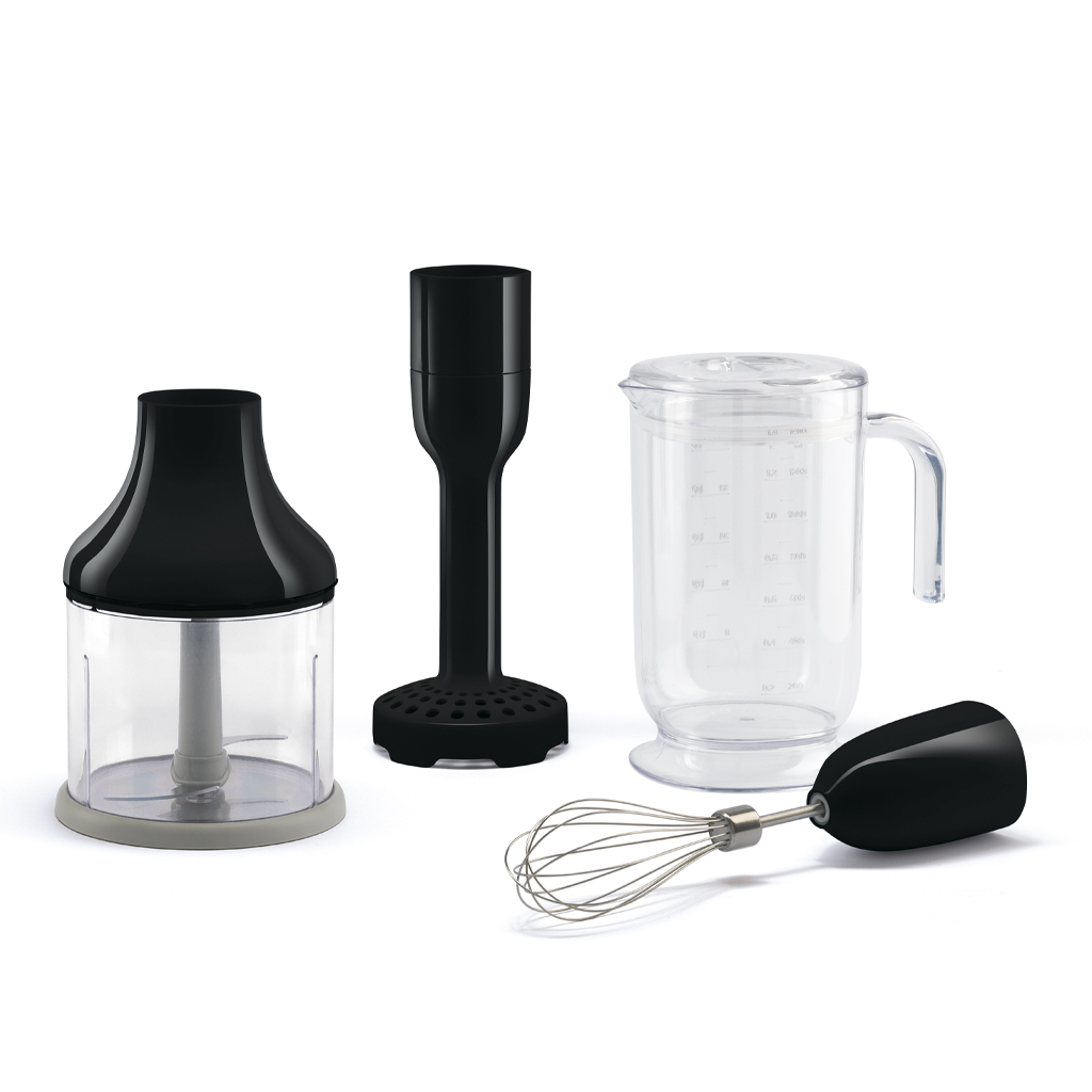 product image - Набір аксесуарів для блендера HBF11 Smeg 50 STYLE, чорний