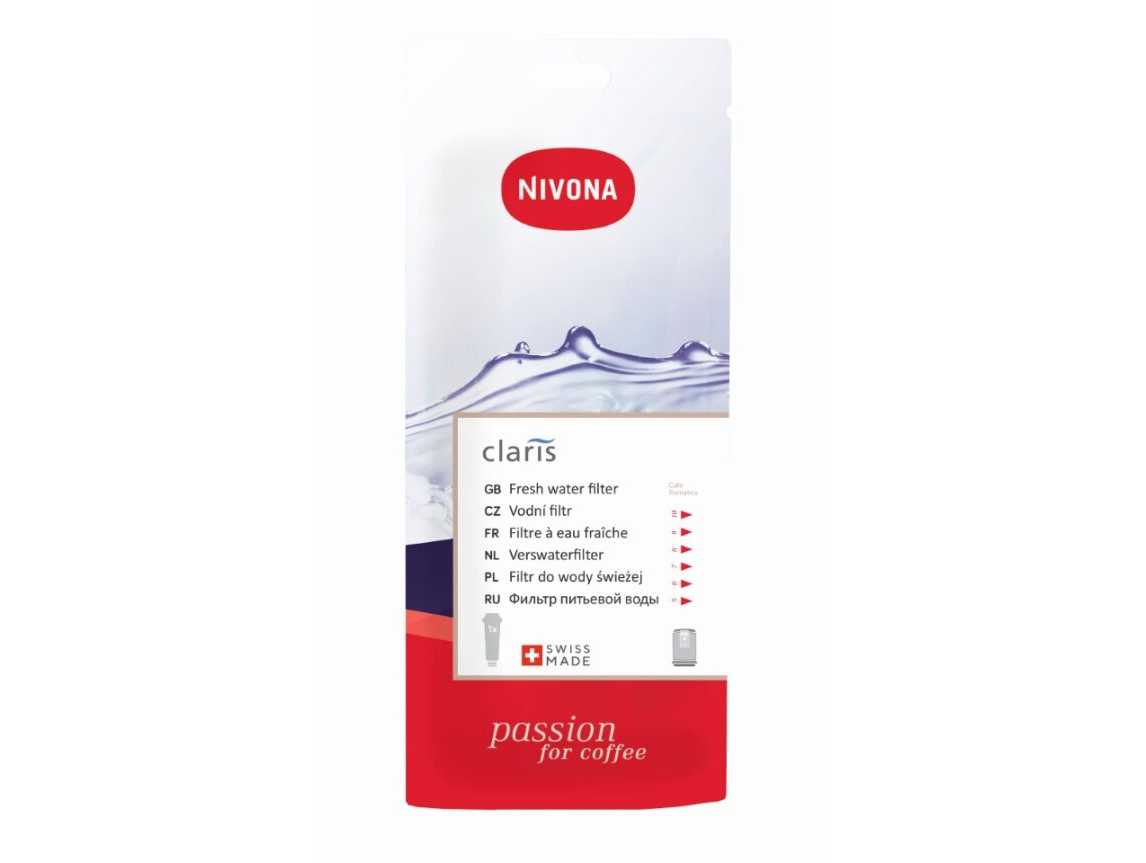 product image - Фільтр для води Nivona CLARIS, білий