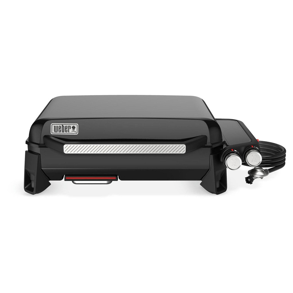 product image - Гриль-планча газовий Weber Slate GP Premium Griddle, 26х94х58 см, чорний