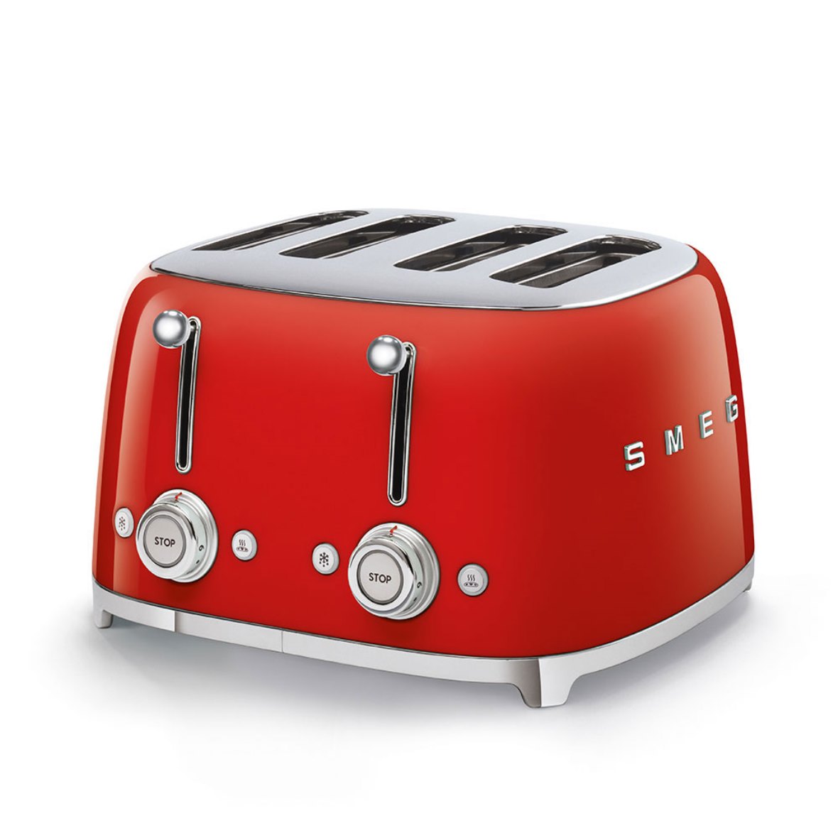 product image - Тостер на четыре слота Smeg 50 Style, 33х30х20 см, красный