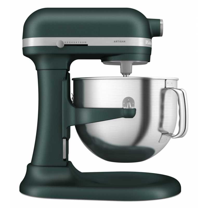 product image - Міксер планетарний KitchenAid ARTISAN PEBBLE PALM, об'єм чаші 6,6 л, темно-зелений