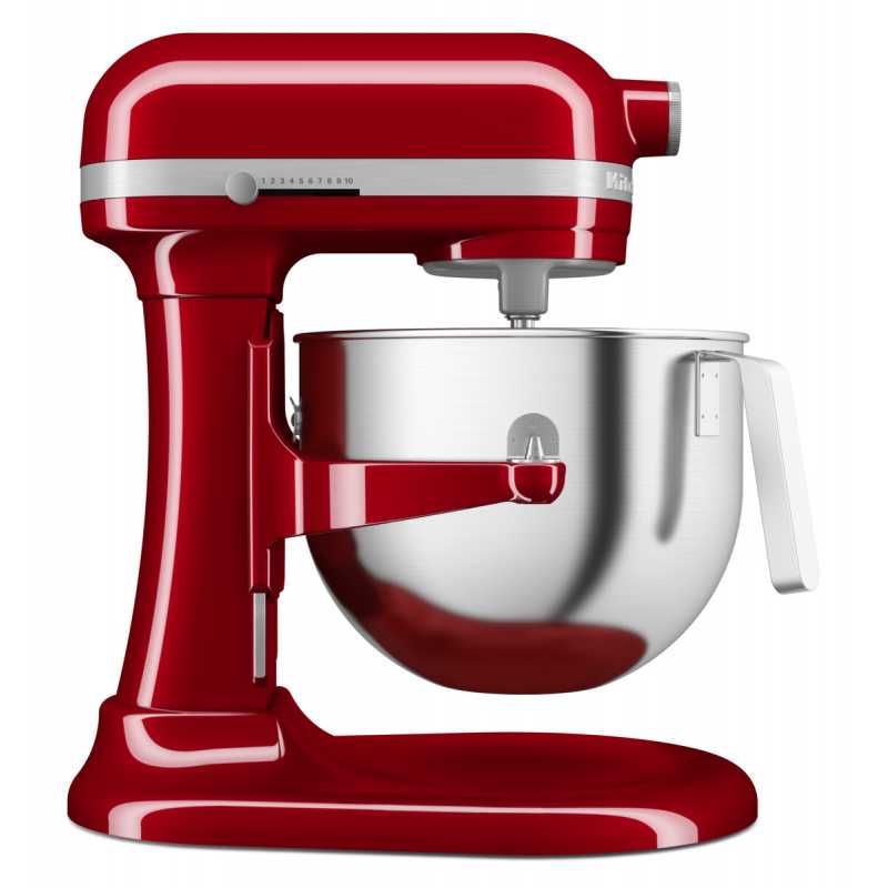 product image - Міксер планетарний KitchenAid Artisan, об'єм чаші 6,6 л, червоний