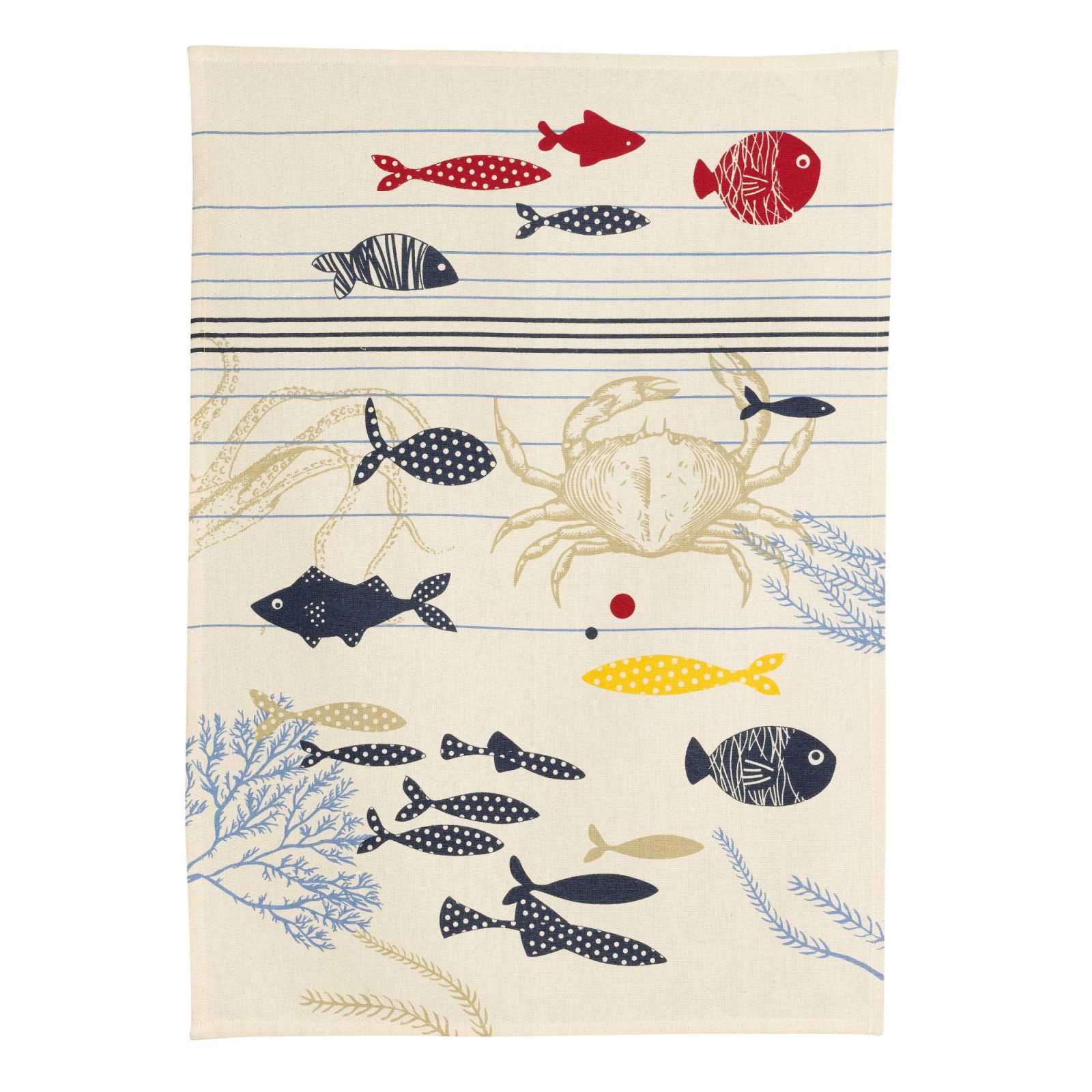 product image - Полотенце кухонное Winkler OCEAN, размеры 50х70 см, разноцветный