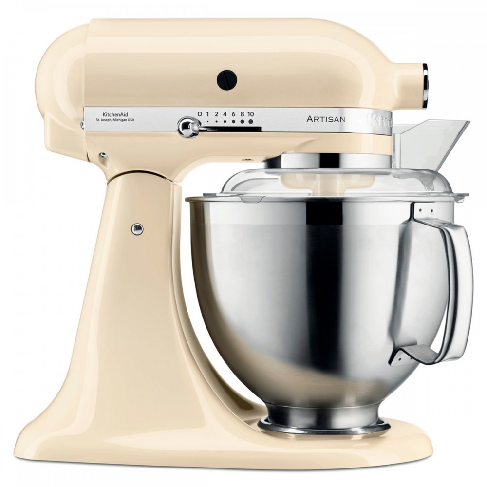 product image - Міксер планетарний KitchenAid Artisan, об'єм чаші 4,8 л, кремовий