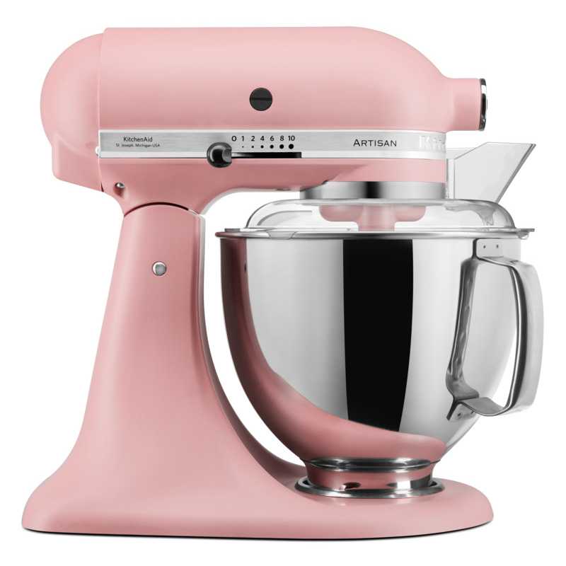 product image - Міксер планетарний KitchenAid ARTISAN, об'єм чаші 4,83 л, суха троянда