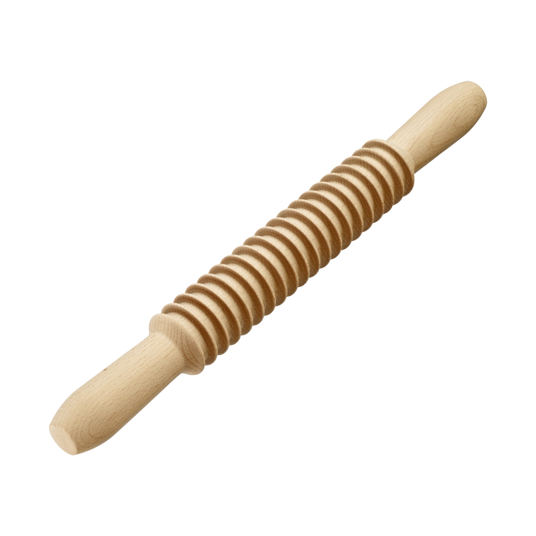 product image - Скалка фигурная для пасты Westmark Fettuccine, длина 33 см, бежевый