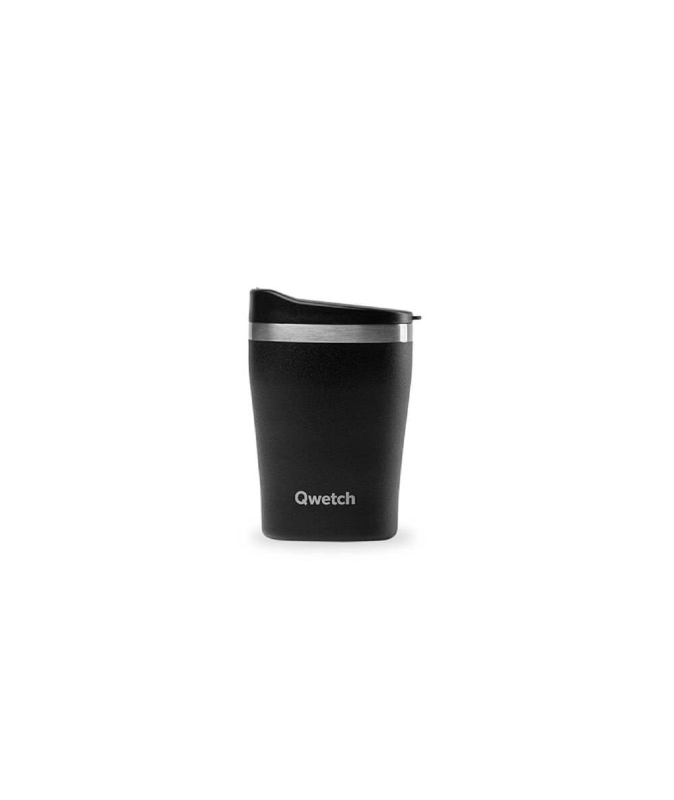 product image - Термокухоль Qwetch ALL BLACK, об'єм 0,24 л, чорний