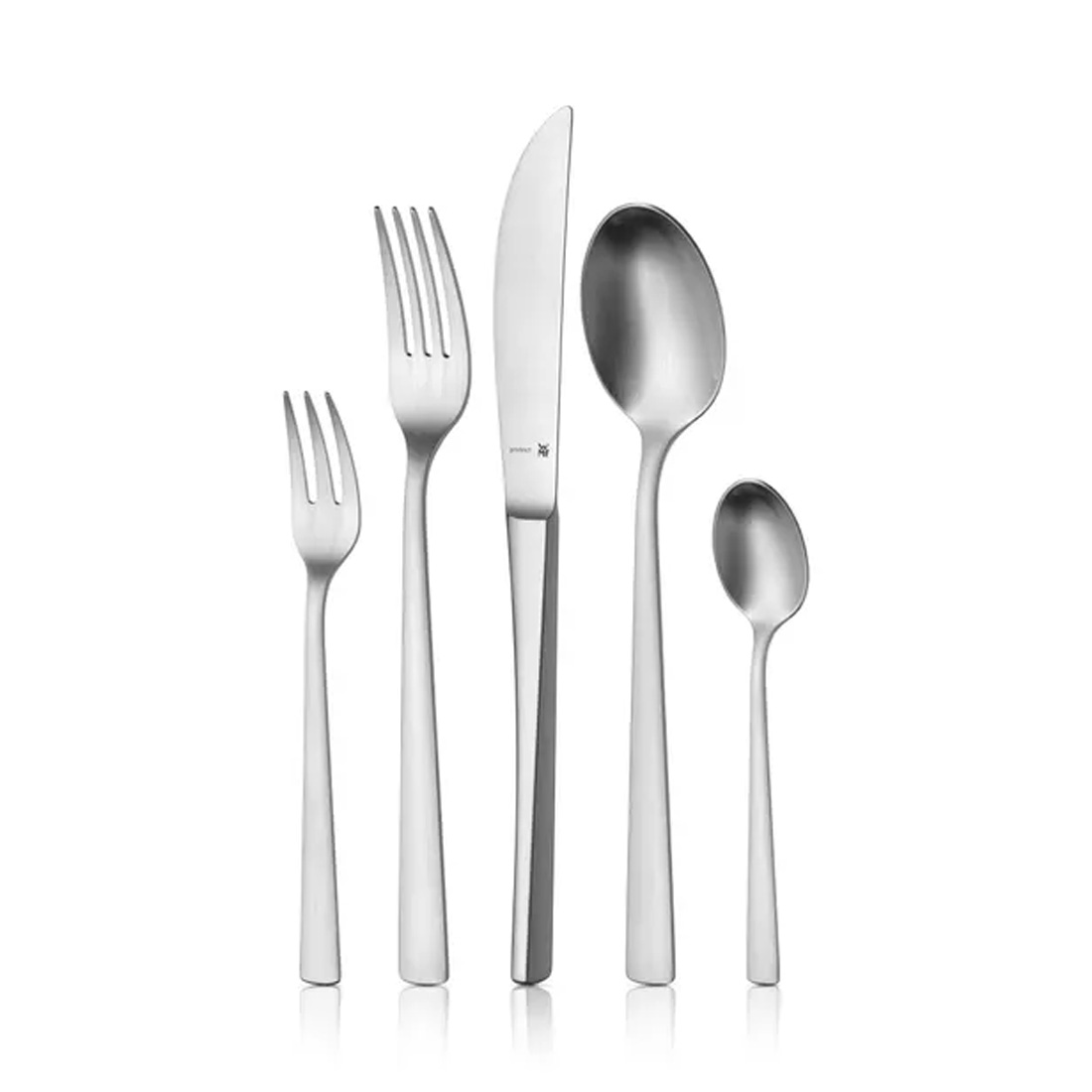 product image - Набір столових приладів WMF Corvo, сріблястий матовий, 30 предметів, на 6 персон