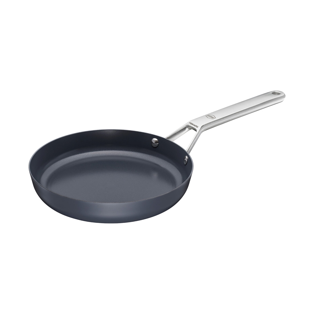 product image - Сковорода з антипригарним покриттям Fiskars Taiten Optiheat, діаметр 24 см, чорний