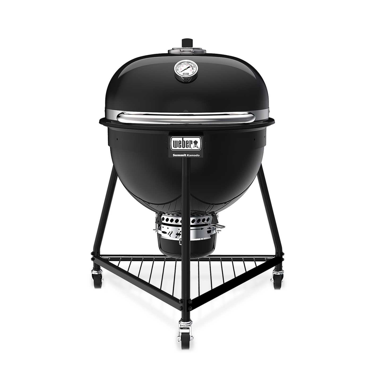 product image - Гриль вугільний Weber Summit Kamado 61 см, 114x88, 3х90, 9 см, чорний