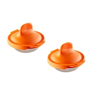 Онлайн каталог PROMENU: Форма для яйця пашот Lekue, помаранчевий, 2 штуки Lekue 882982/3402900N07U009