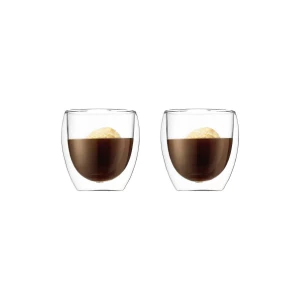 Онлайн каталог PROMENU: Набор стаканов с двойными стенками 0,25 л, 2 шт Bodum Pavina (4558-10) Bodum 4558-10