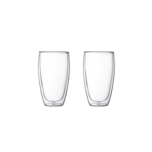 Онлайн каталог PROMENU: Набір склянок з подвійними стінками 0,45 л, 2 шт Bodum Pavina (4560-10) Bodum 4560-10