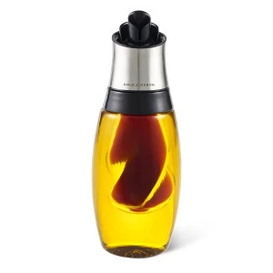 Онлайн каталог PROMENU: Бутылка стеклянная для масла/уксуса двойная Cole&Mason OIL & VINEGAR, высота 23 см, прозрачный Cole&Mason H103069